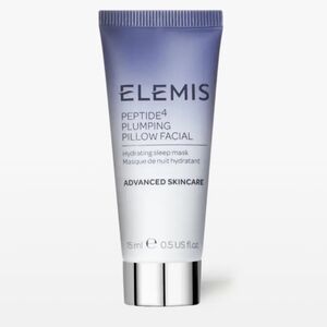 ELEMIS Peptide 4 Plumping Pillow Facial, Hydrating Sleep Mask, 15ml Trav…